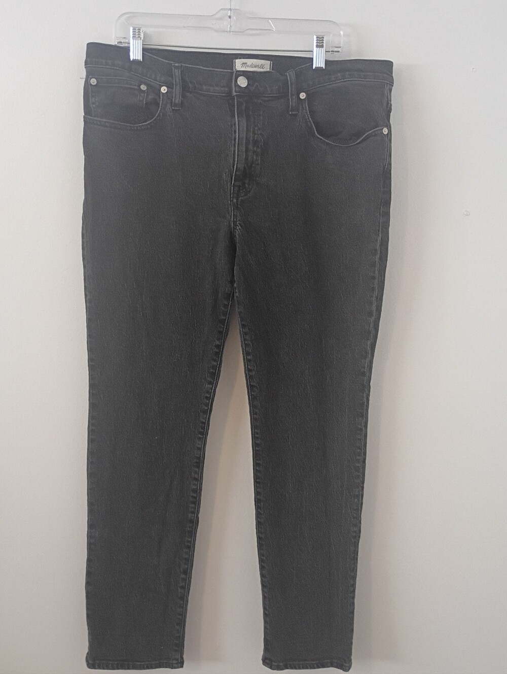 Madewell The Slim Boyjean Black Jeans